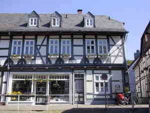 Hus i Goslar Altstadt