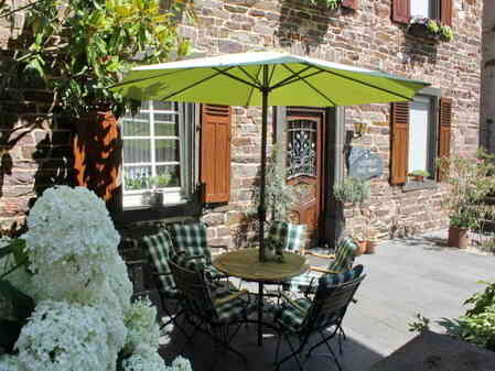 Terrasse til feriebolig